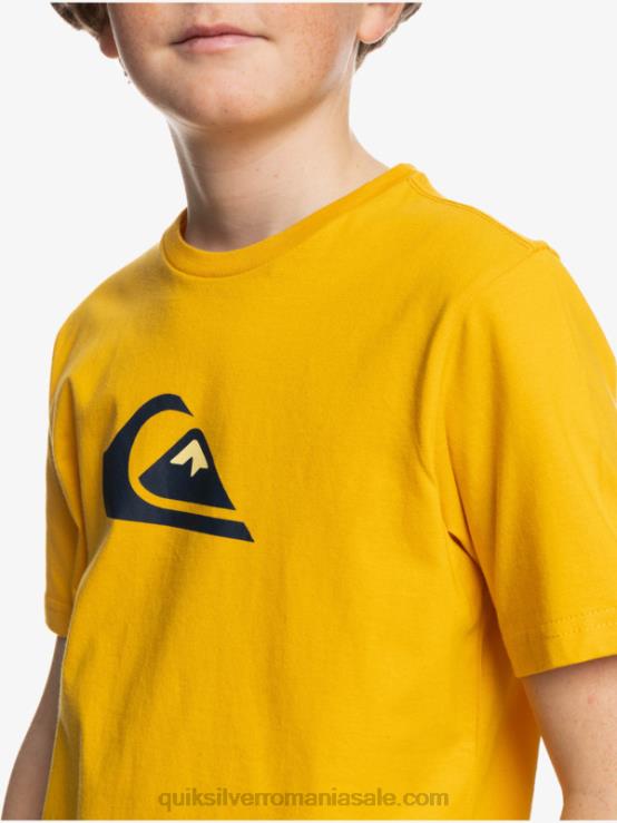 toiag de aur logo comp - tricou XT6B2316 băieți Quiksilver