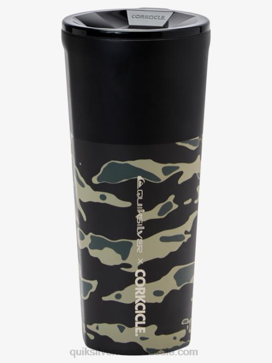 luptă crucială cu imprimeu camo pahar clasic XT6B1215 bărbați Quiksilver x Corkcicle