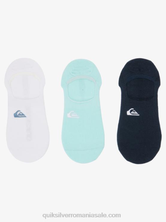 blazer albastru deschis/bleumarin Pachet de 3 șosete no show XT6B778 bărbați Quiksilver