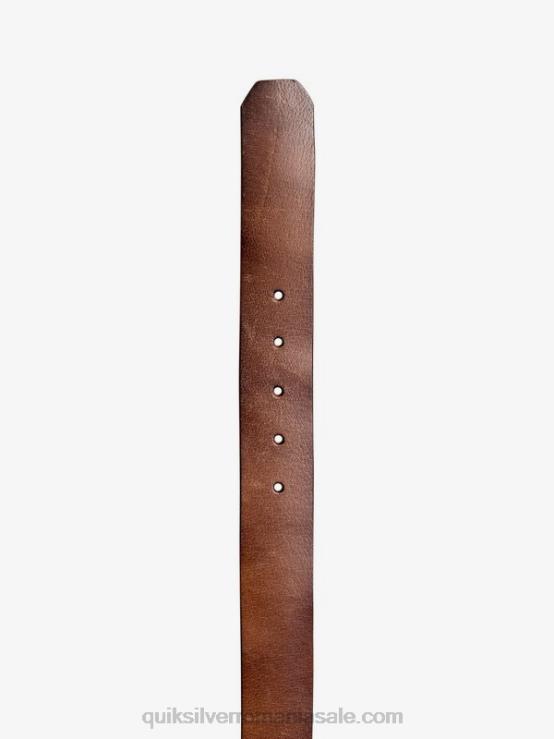 ciocolată cureaua de piele de zi cu zi XT6B1054 bărbați Quiksilver