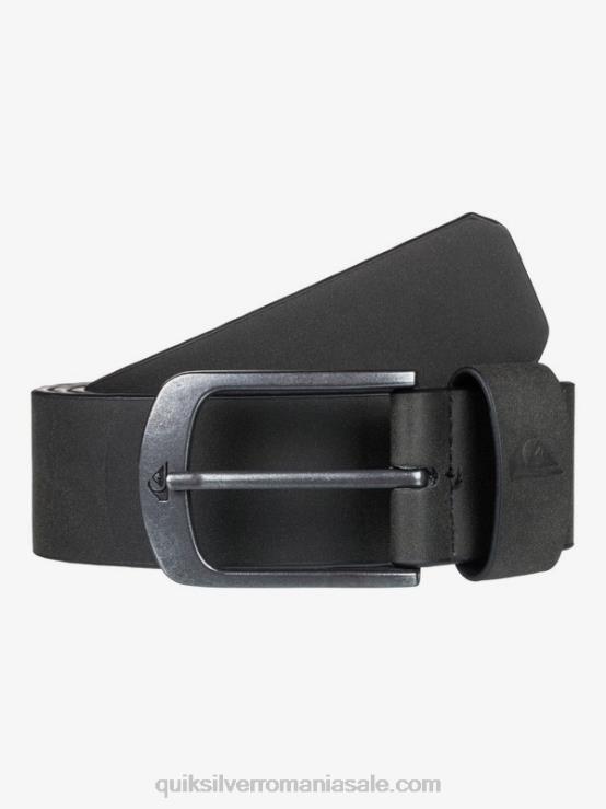 negru centura din imitație de piele de pe strada principală XT6B1095 bărbați Quiksilver