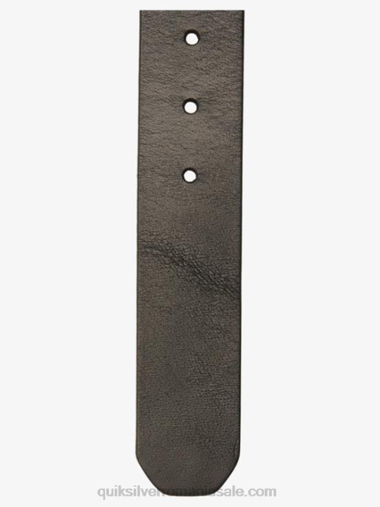 negru cureaua de piele de zi cu zi XT6B1053 bărbați Quiksilver