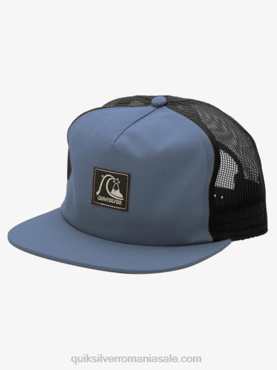Marea Bering pălărie snapback în carouri XT6B757 bărbați Quiksilver