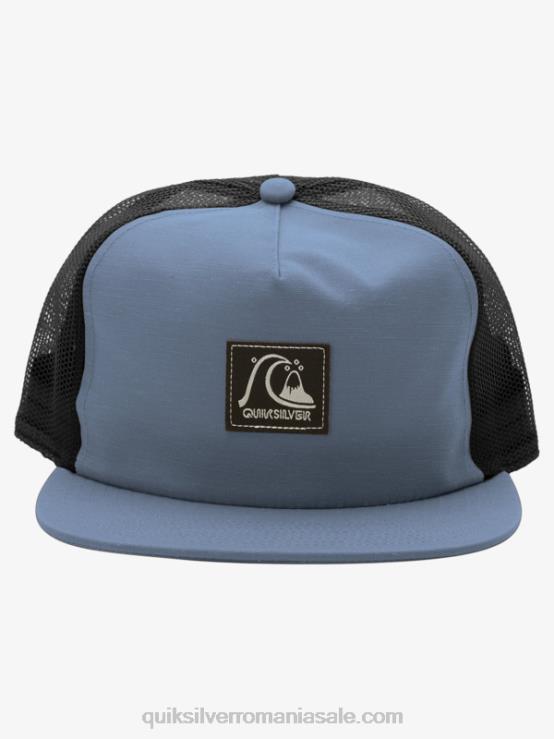 Marea Bering pălărie snapback în carouri XT6B757 bărbați Quiksilver