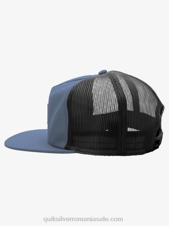 Marea Bering pălărie snapback în carouri XT6B757 bărbați Quiksilver