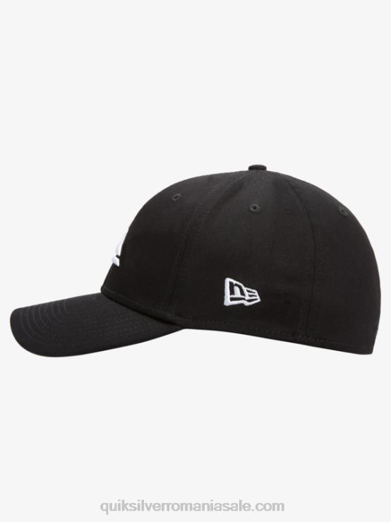 alb negru șapcă elastică pentru munte și val XT6B1679 bărbați Quiksilver