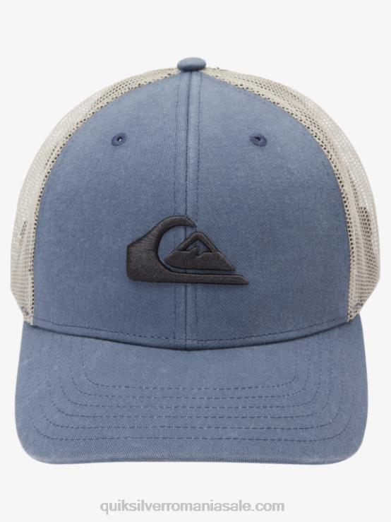 ardezie întunecată pălărie de camioner la pământ XT6B602 bărbați Quiksilver