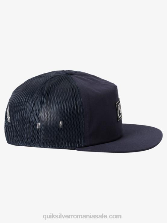 blazer bleumarin pălărie de camioner cu o singură înotătoare XT6B1716 bărbați Quiksilver