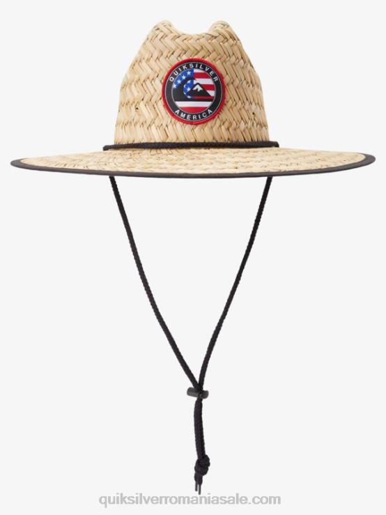 bleumarin/roșu pălărie de salvamar de paie outsider americana XT6B413 bărbați Quiksilver