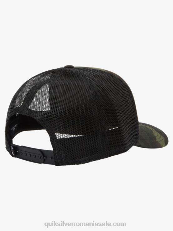 camo de pădure pălărie snapback omnipotentă XT6B487 bărbați Quiksilver