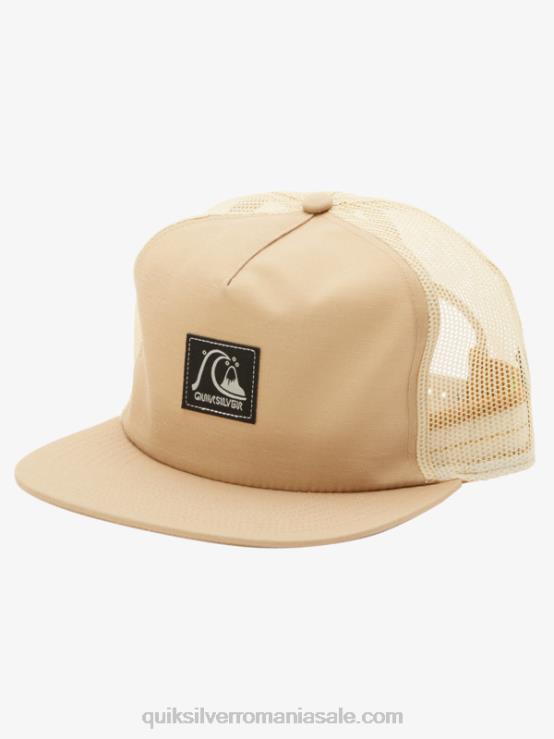 gri măsliniu pălărie snapback în carouri XT6B756 bărbați Quiksilver