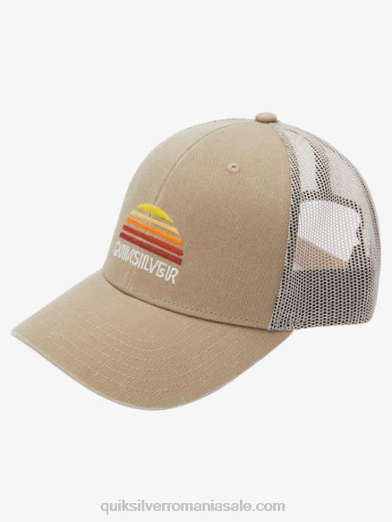kaki închis pălărie de camioner cu stringer XT6B1196 bărbați Quiksilver