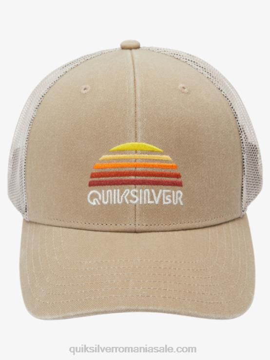 kaki închis pălărie de camioner cu stringer XT6B1196 bărbați Quiksilver