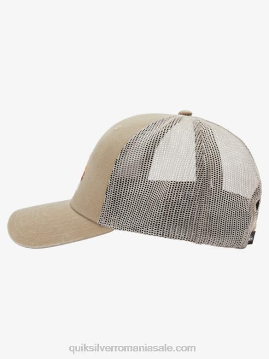 kaki închis pălărie de camioner cu stringer XT6B1196 bărbați Quiksilver