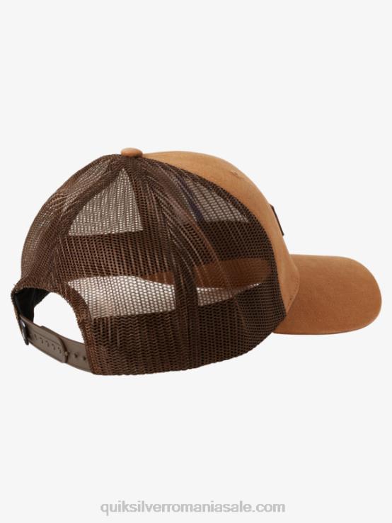 maro cătină jos căciula de camioner XT6B664 bărbați Quiksilver