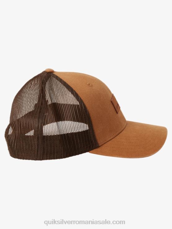 maro cătină jos căciula de camioner XT6B664 bărbați Quiksilver