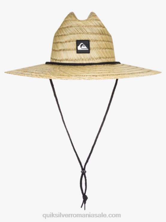 natural pălărie de salvamar din paie de pierside XT6B803 bărbați Quiksilver
