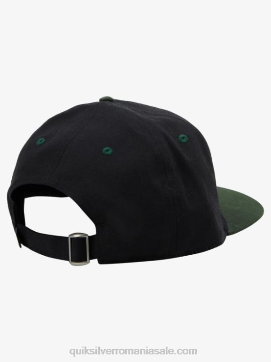 negru șapcă de baseball zinger XT6B605 bărbați Quiksilver