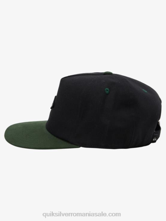 negru șapcă de baseball zinger XT6B605 bărbați Quiksilver