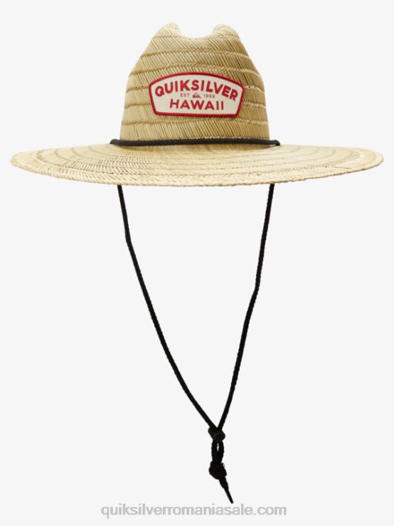 negru/hawaii destinado pierside hat protectie solara XT6B1061 bărbați Quiksilver