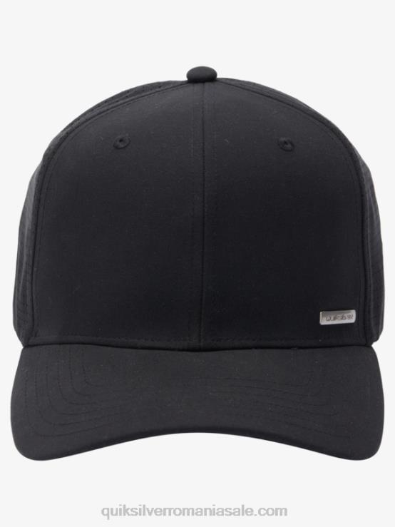 negru net tech plus pălărie de baseball XT6B851 bărbați Quiksilver