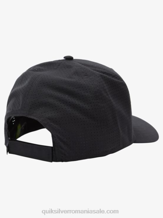 negru net tech plus pălărie de baseball XT6B851 bărbați Quiksilver