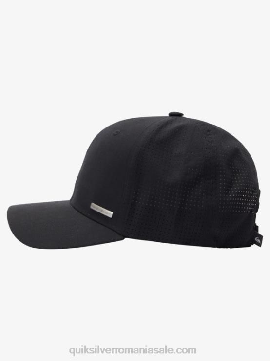 negru net tech plus pălărie de baseball XT6B851 bărbați Quiksilver