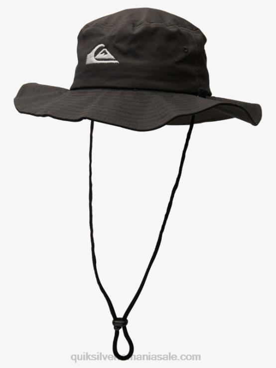 negru pălărie bushmaster safari boonie XT6B1520 bărbați Quiksilver