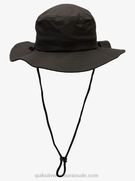 negru pălărie bushmaster safari boonie XT6B1520 bărbați Quiksilver