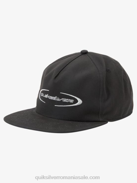 negru pălărie de baseball techronic XT6B707 bărbați Quiksilver