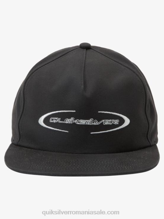 negru pălărie de baseball techronic XT6B707 bărbați Quiksilver