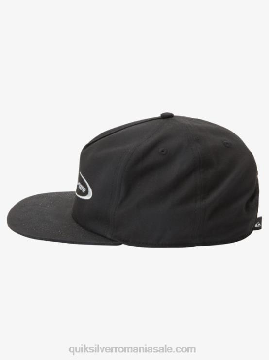 negru pălărie de baseball techronic XT6B707 bărbați Quiksilver