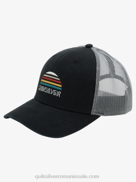 negru pălărie de camioner cu stringer XT6B1194 bărbați Quiksilver