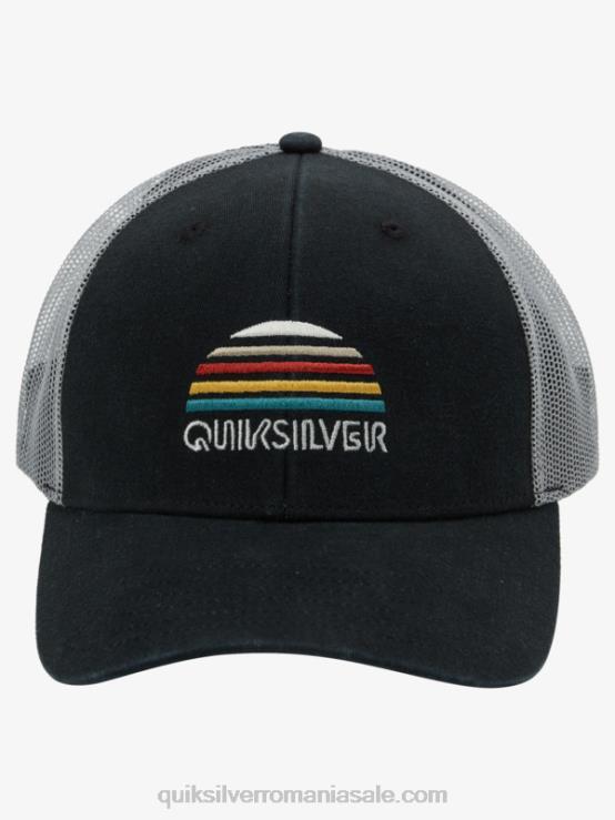 negru pălărie de camioner cu stringer XT6B1194 bărbați Quiksilver