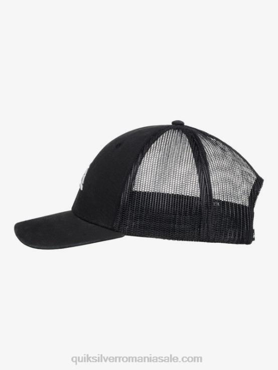 negru pălărie de camioner la pământ XT6B599 bărbați Quiksilver