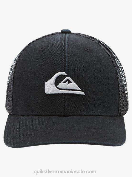 negru pălărie de camioner la pământ XT6B599 bărbați Quiksilver