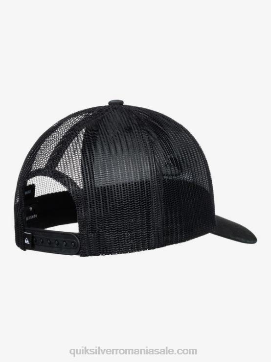 negru pălărie de camioner la pământ XT6B599 bărbați Quiksilver