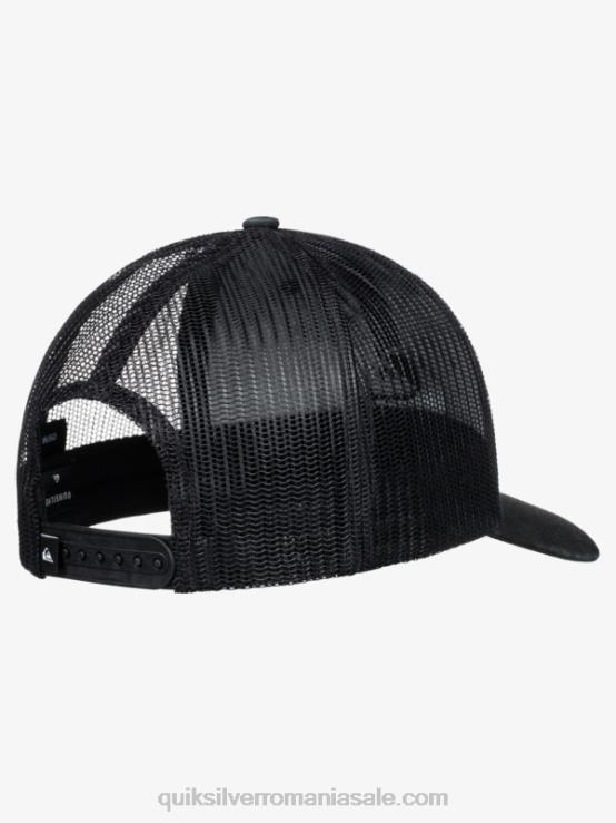 negru pălărie de camioner la pământ XT6B599 bărbați Quiksilver
