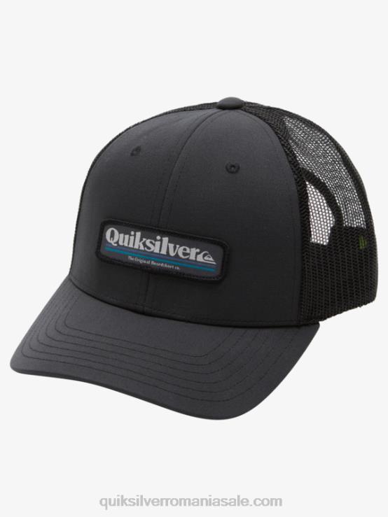 negru pălărie de camionetă cu pupa XT6B965 bărbați Quiksilver