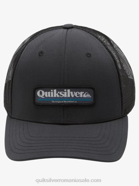 negru pălărie de camionetă cu pupa XT6B965 bărbați Quiksilver
