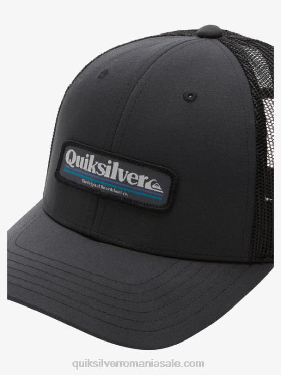 negru pălărie de camionetă cu pupa XT6B965 bărbați Quiksilver
