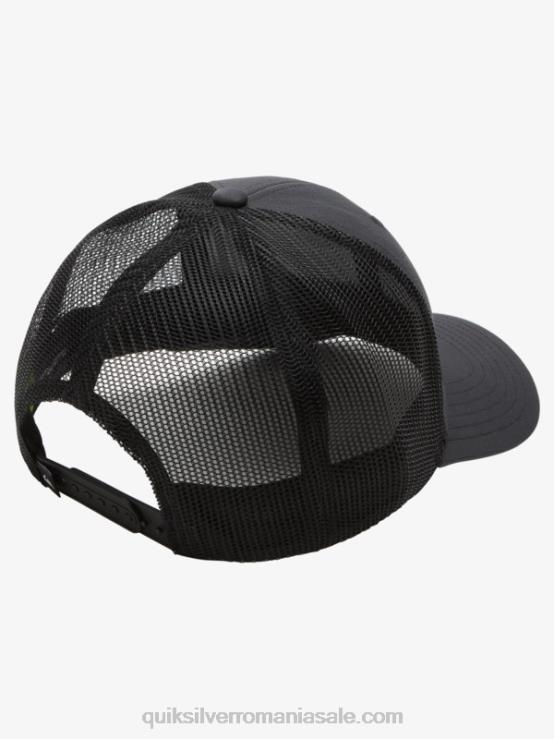 negru pălărie de camionetă cu pupa XT6B965 bărbați Quiksilver