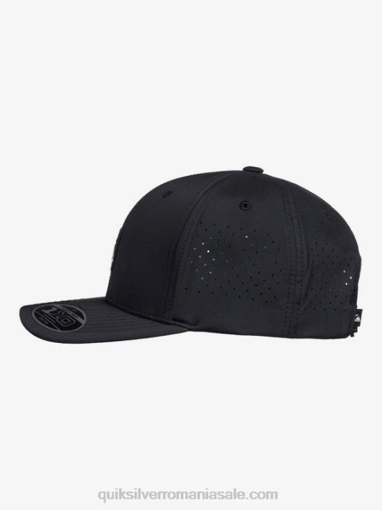 negru pălărie flexfit adaptată XT6B806 bărbați Quiksilver