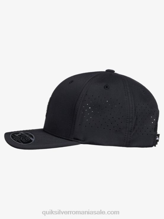 negru pălărie flexfit adaptată XT6B806 bărbați Quiksilver
