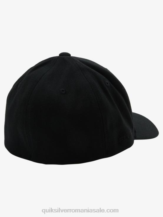 negru pălărie flexfit de munte și val XT6B1434 bărbați Quiksilver