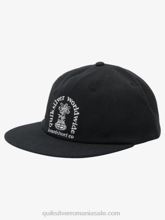 negru pălărie fortune snapback XT6B548 bărbați Quiksilver