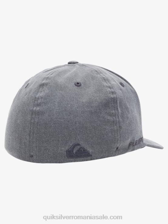 negru pălărie laterală flexfit XT6B1652 bărbați Quiksilver