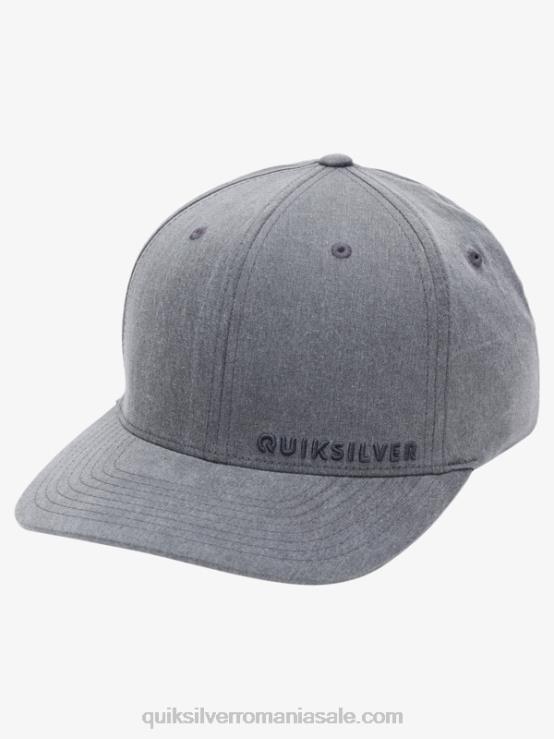 negru pălărie laterală flexfit XT6B1652 bărbați Quiksilver