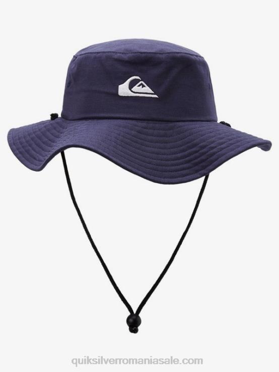 însemne albastre pălărie bushmaster safari boonie XT6B122 bărbați Quiksilver