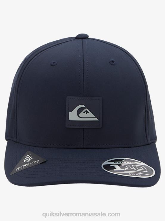 însemne albastre pălărie flexfit adaptată XT6B805 bărbați Quiksilver